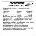 Pro Nutrition Amino BCAA 150 kapszula